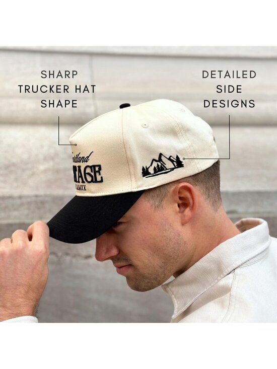 Unisex Black Cute Caps Cowgirls Cowboys Snapback Western Trucker Hat main image 6